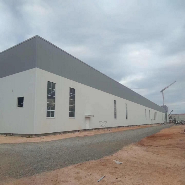 Logistic Park Gumamit ng Warehouse Steel Plant Structure